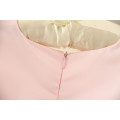 Novos projetos de roupas de bebê meninas jovens moda rosa bordado tecido bom preço vestuário Gaungzhou